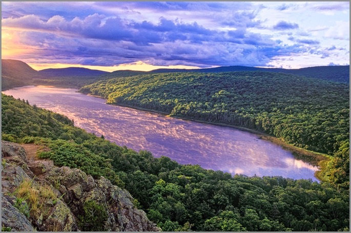 LAKE OF THE CLOUDS - gallery-wrapped canvas •  8" x 12" • $40 / 16" x 24" • $120 picture