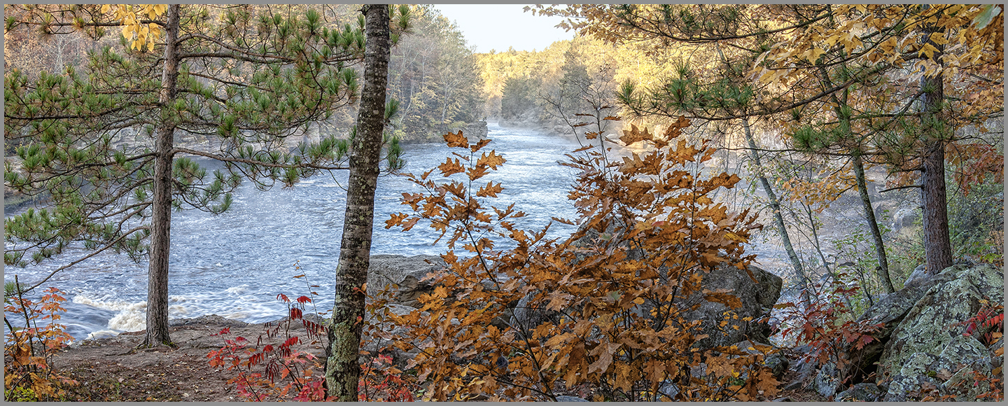 RIVER DAWN - gallery-wrapped canvas • 8" x 12" • $40 / 12" x 30" • $120 picture