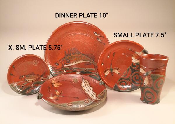X. SMALL PLATE 5.75" (dessert)