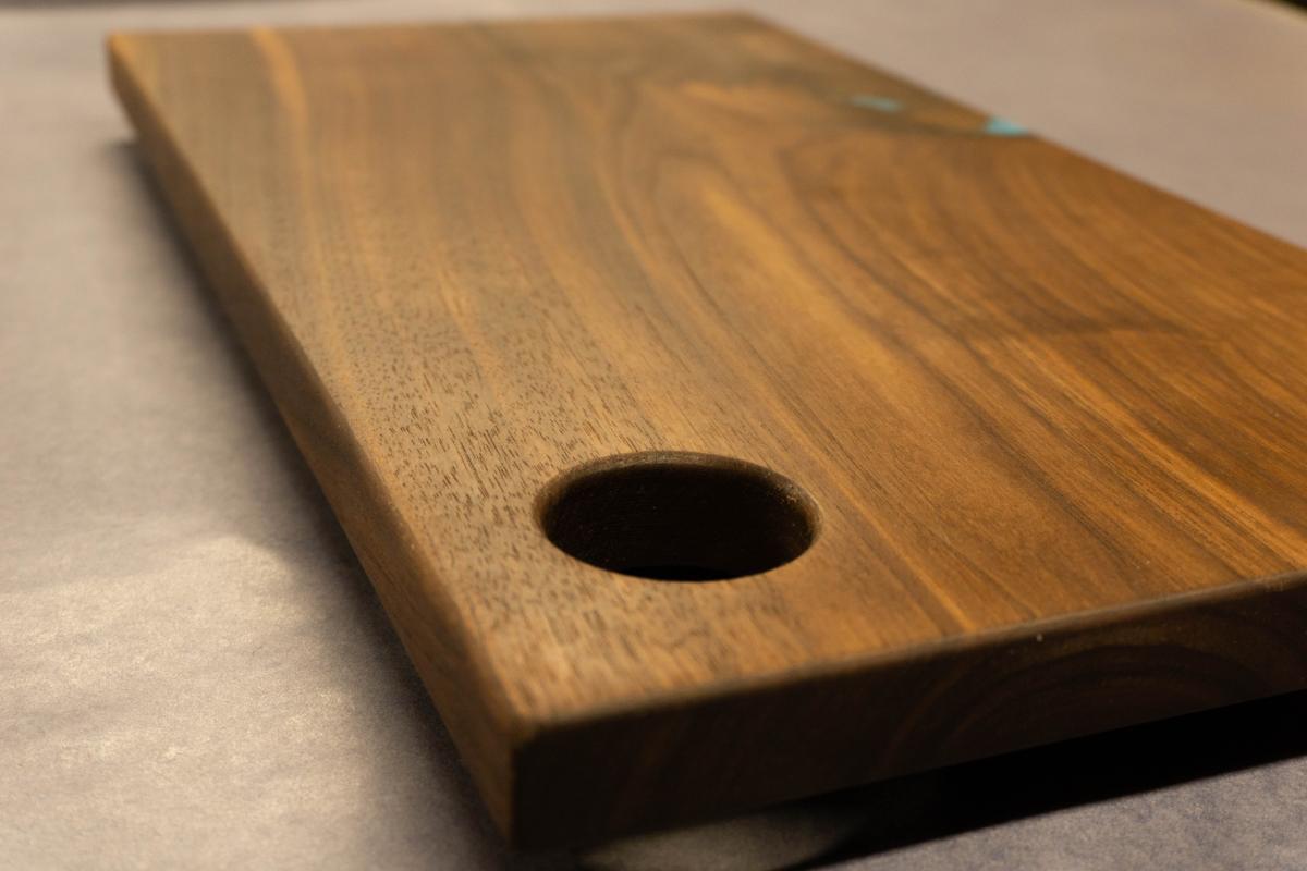 Walnut serving board picture