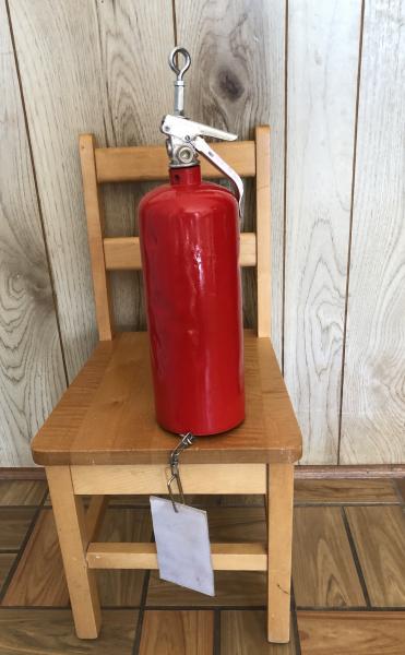 Wind chime, fire extinguishers