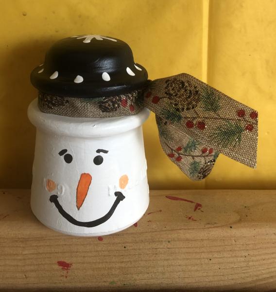 Small insulator snowman picture