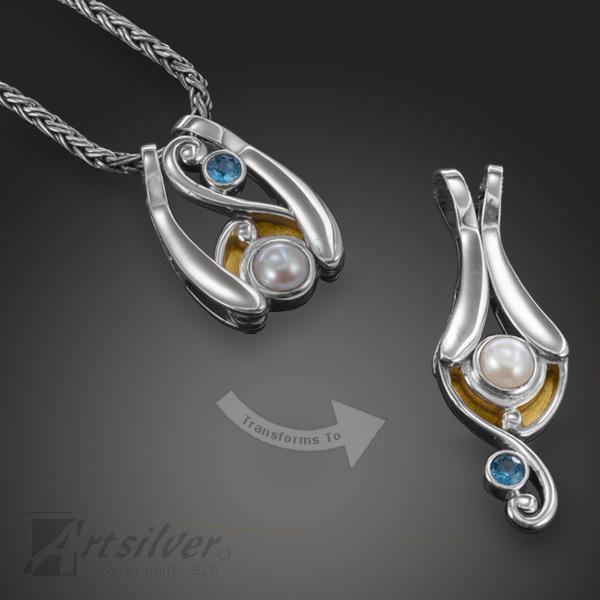 Transforming Multiform  two tone Pendant Style KS471 picture