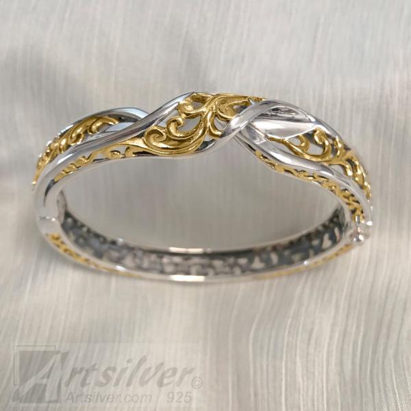 Mobius Filigree Bangle Style KS192 picture