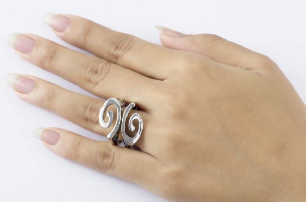 Multi-form Spiral Ring Style KS459 picture