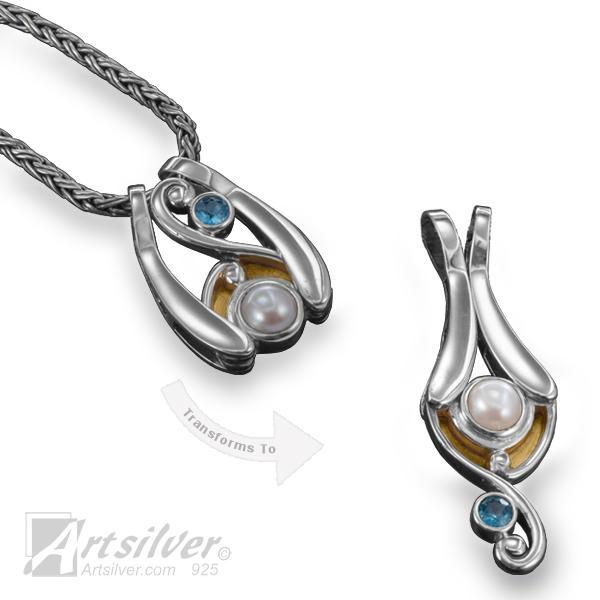 Transforming Multiform  two tone Pendant Style KS471 picture