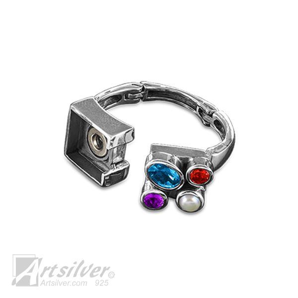 Box of Colors Top Opening Ring KS500 (gem color variation) picture
