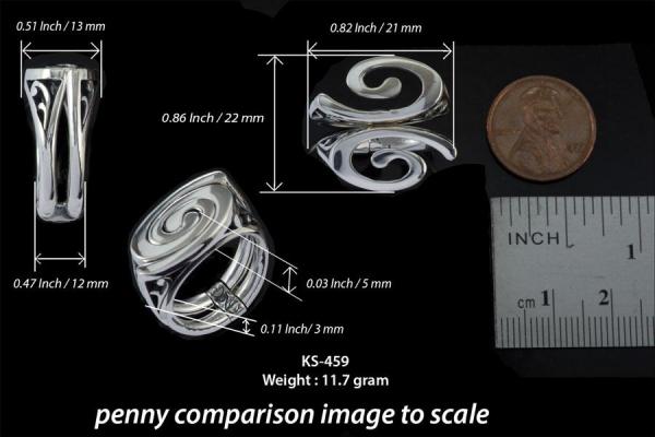 Multi-form Spiral Ring Style KS459 picture