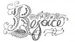 Rejoice - Original Line Art - Ink and Paper