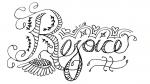Rejoice - Original Line Art - Ink and Paper