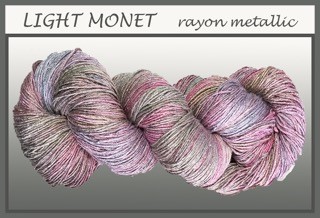 Light Monet Rayon Metallic