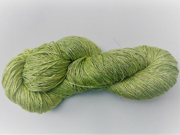 Soft Green Rayon Metallic