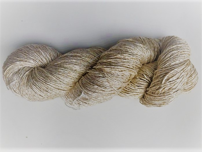 Polar Bear/gold Rayon Metallic