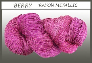 Berry Rayon Metallic