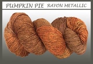 Pumpkin Pie Rayon Metallic