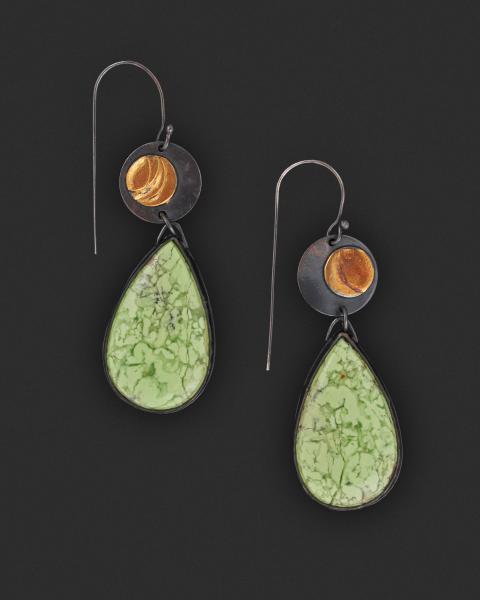 Chrysoprase Earrings picture