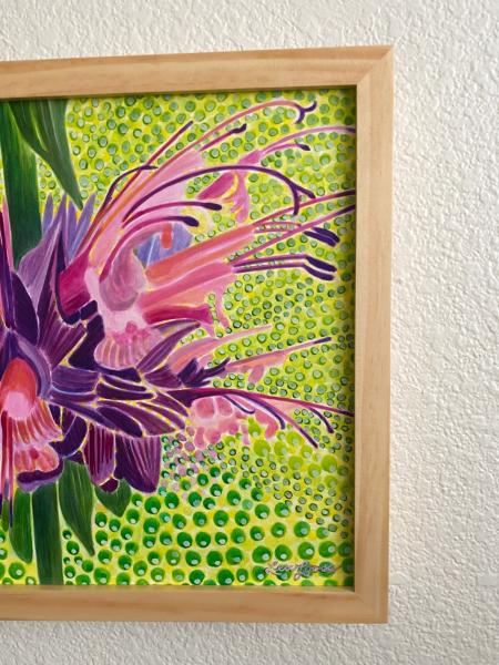 Original watercolor painting - Hummingbird Sage" picture