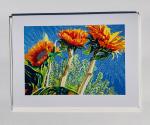 Blank Notecards "Sunflower Voices"