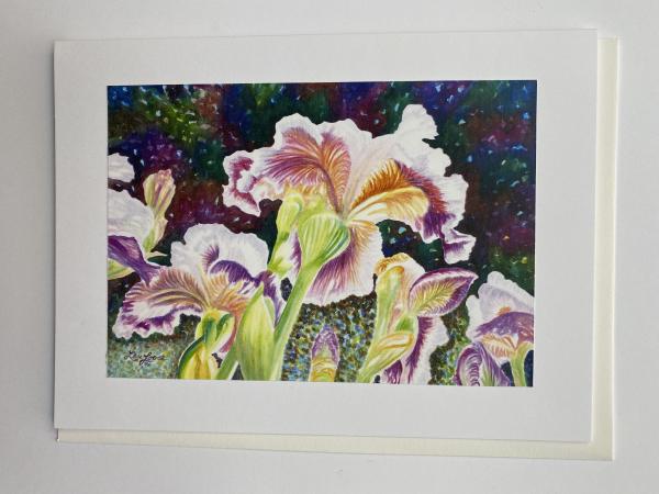 Blank Notecards "Iris Swaying" picture