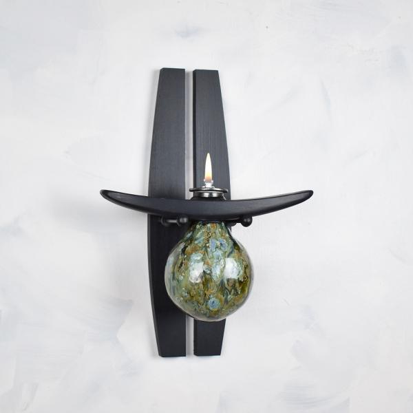 Sconce- Globe shape in Green picture