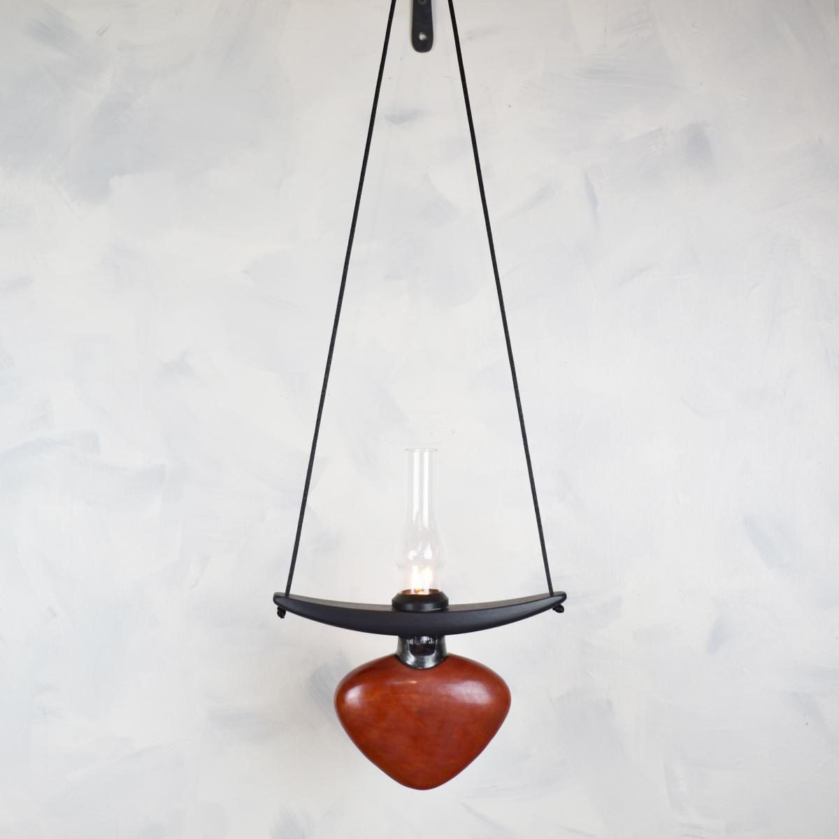 Red Heart with Glass Chimney picture