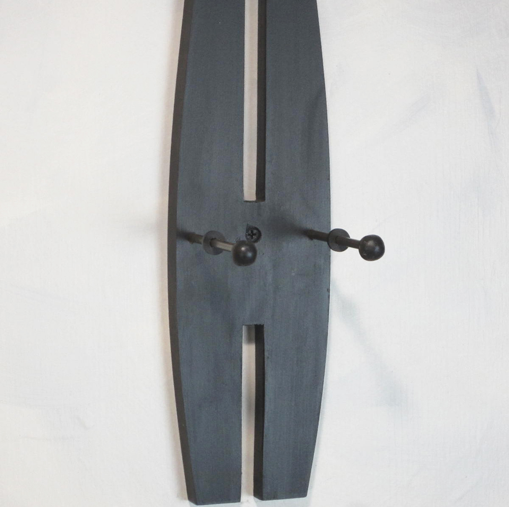 Sconce- Ax Shape with Copper Patina Glaze picture