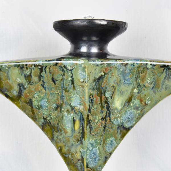 Deco Lamp in Lively Green Glaze picture