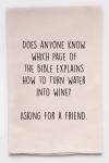 water into wine