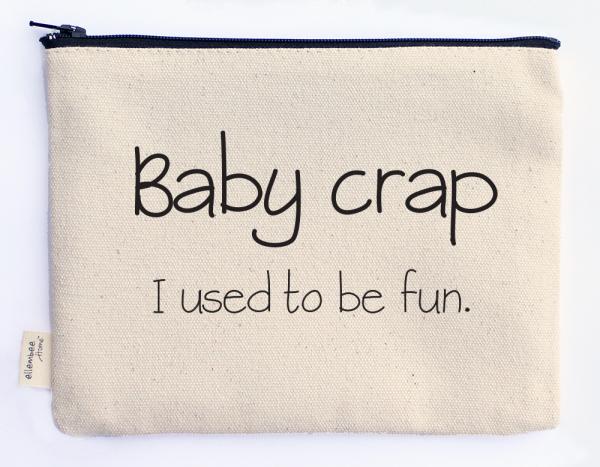 baby crap zipper pouch picture