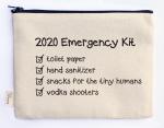 2020 emergency kit zipper pouch