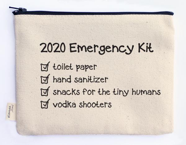 2020 emergency kit zipper pouch picture