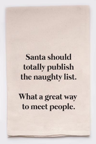 Santa's naughty list picture