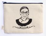 notorious RBG zipper pouch