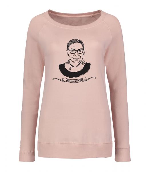 Notorious RBG Sweatshirt - pink picture