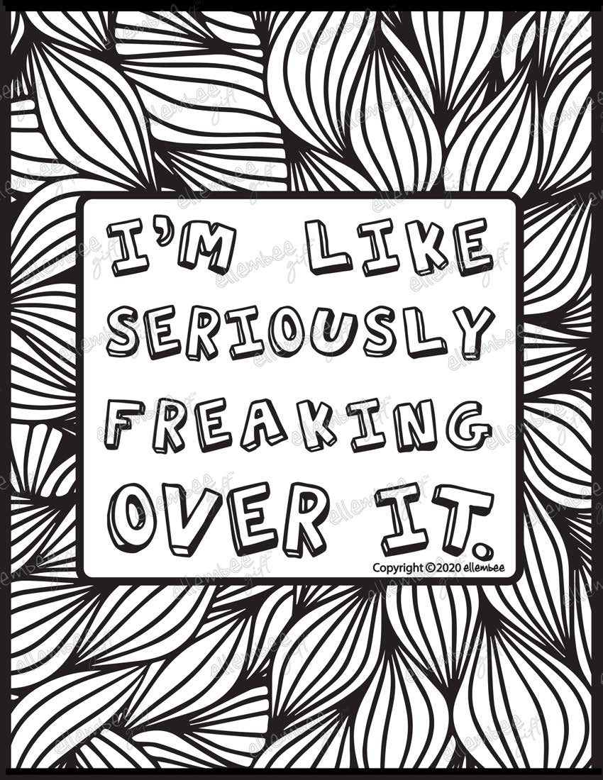 Coloring sheet set picture