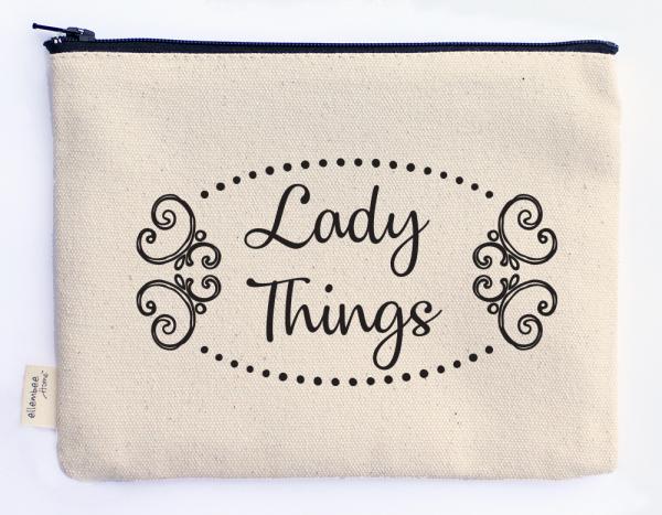 lady things zipper pouch picture