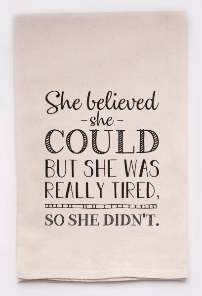 she believed
