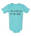 First rodeo onesie