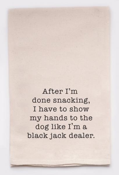black jack dealer