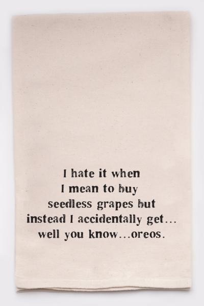 grapes/oreos