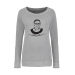 Notorious RBG Sweatshirt - gray