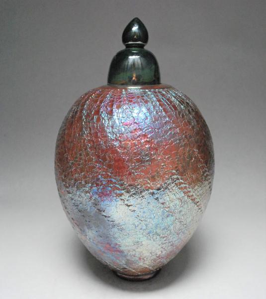 Raku Lidded Jar picture