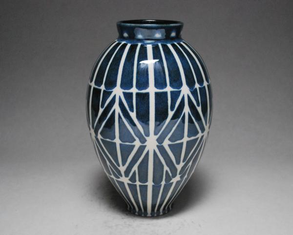 Tall Patterned Vase picture