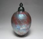 Raku Lidded Jar