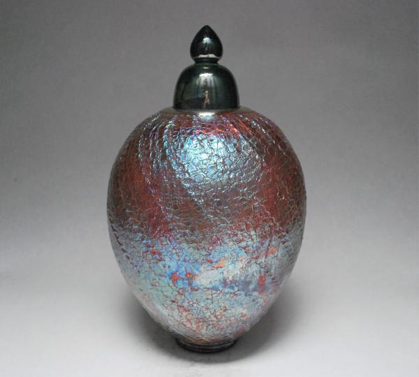 Raku Lidded Jar picture