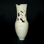 Porcelain Vase With 6 Trees Glazed
