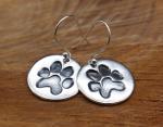 Paw Print Earrings