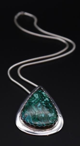 Malachite and Chrysocolla Necklace picture