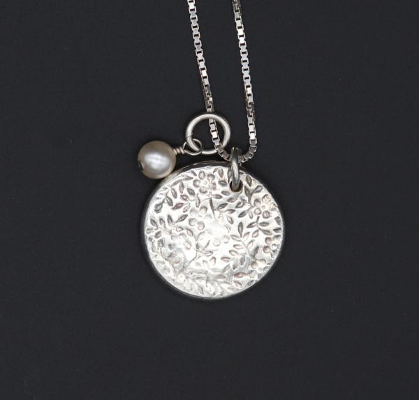 Antiqued Wax Seal Necklace picture