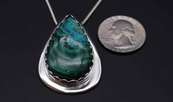 Malachite and Chrysocolla Necklace picture